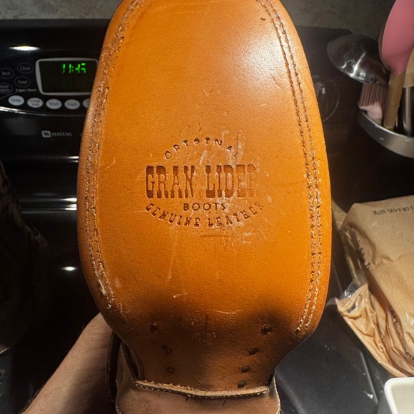 Gran Lider Womens Cowboy Boot Size 9.5 never worn - Picture 3 of 8